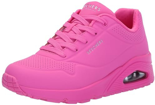 Skechers Uno- Stand on Air, Scarpe da Ginnastica Donna, Rosa Acceso, 36 EU