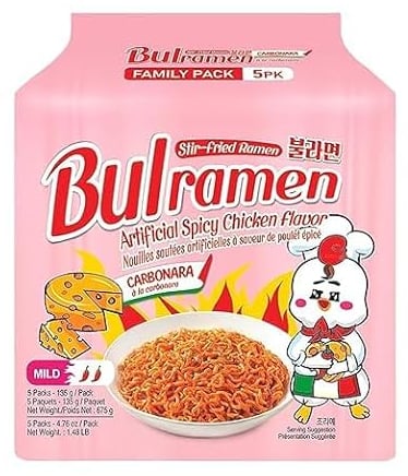 Seoul Buldak 2x Quattro Cheese Ramen Korean Buldak Ramyun