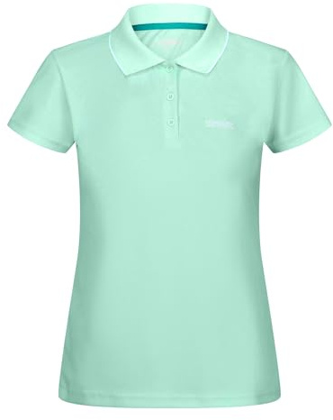 Regatta Maveri Poloshirt für Damen, Aqua, 44