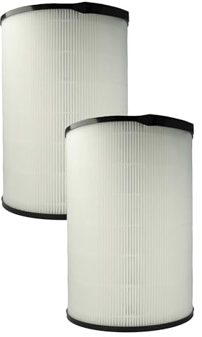 vhbw 2x Luftilter Ersatz für Philips FY4440/30 | Nanoprotect S3 für Luftreiniger - Kombifilter HEPA + Aktivkohle