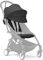 Stokke YOYO 6+ Farbpaket, Black - Nur Textilien: Sitzpolster, ausziehbares Verdeck & Reißverschlusstasche hinten - Erfordert YOYO-Rahmen (separat erhältlich)