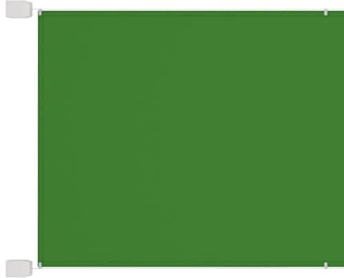 Rantry Toldo vertical verde claro de 300 x 420 cm, tela Oxford, toldo lateral vertical para balcón, patio, jardín, toldo lateral, protección de privacidad, parasol para puerta y ventana