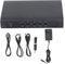 USV-Backup-Batterie-Stromversorgung, Unterbrechungsfreie Mini-Stromversorgung mit 5 V, 9 V, 12 V Gleichstrom und USB-Anschluss für Router-Modem-Kamera (EU-Stecker 1800 W)