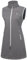 Little Donkey Andy Leichte Softshell-Weste für Damen in langer Ausführung Outdoor-Weste für Damen Lang Winddichte ärmellose Jacke zum Wandern Grau M