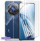 Yieehhow Protector Pantalla para Realme 12 Pro/12 Pro+, [3 Piezas] HD Película TPU Suave y [2 Piezas] Cristal Templado Protector Cámara, Película Protectora Flexible para Realme 12 Pro/12 Pro+