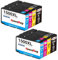 HenceBuy 1500XL Kompatibel für Canon PGI-1500XL PGI-1500 Tintenpatronen Multipack für Canon Maxify MB2150 MB2155 MB2050 MB2750 MB2755 MB2750 MB2000 MB2300 MB2350 Schwarz Cyan Magenta Gelb (8 Packung: