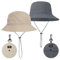 2Pcs Sonnenhut Damen Faltbar Regenhut Herren Wasserdicht Fischerhut Herren Fischerhut Damen Fischerhüte für Damen Sonnenhüte für Damen Bucket Hat Herren Faltbar Tragbarer Outdoor-Sommerhut