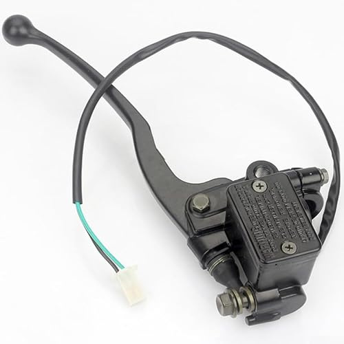 Levier de Maître-Cylindre de Hydraulique Avant Universel Pompe, Cylindre de Frein Frein Maître, Maître-cylindre de frein avant pour VTT YBR125 125 HA, compatible avec les tailles de guidon standard