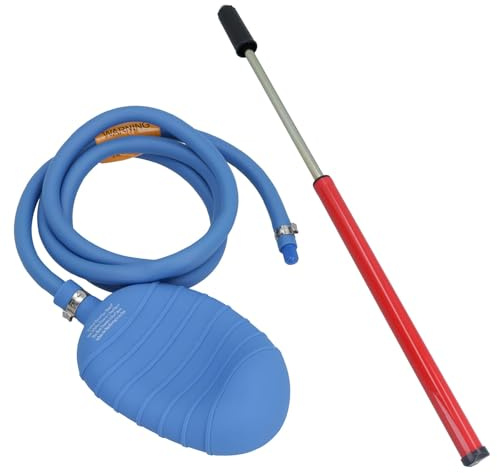 PVC Sealing Inflatable Test Air Bag 3 (75mm) Drain Pipe Bung & Hand Pump