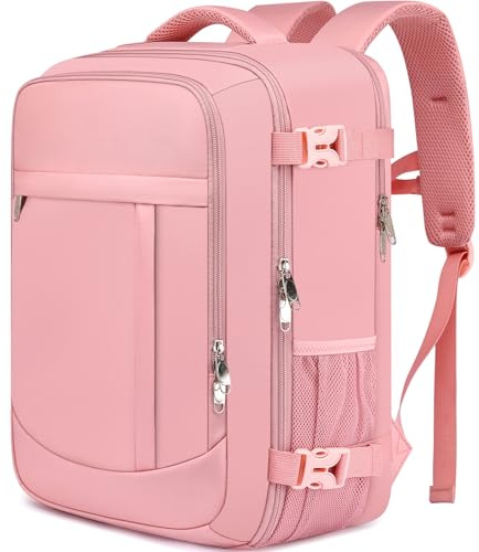 40x30x20 Ryanair Handgepäck Rucksack für Damen Klein Handgepäck Flugzeug | Ryanair, Eurowings 24L Reiserucksack Handgepäck Tasche 40x30x20cm Untersitz Reise Handgepäckrucksack für 15,6 Zoll Laptop