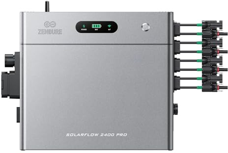 Zendure SF2400 Pro Balkonkraftwerk mit Speicher, 2400W Bidirektionale AC