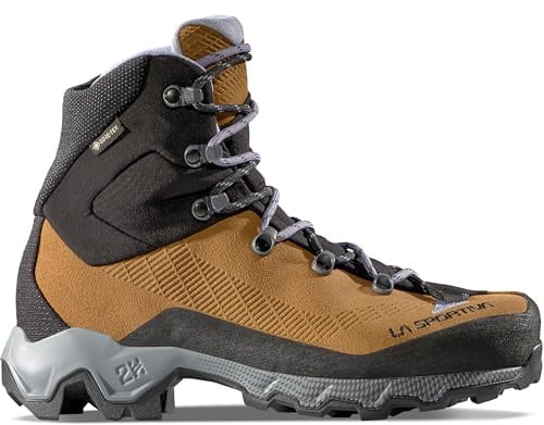 LA SPORTIVA Damen Aequilibrium Trek GTX Schuhe, Coffee-Stone-Blue, 37