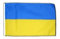 Fahne Flagge Ukraine 30 x45 cm