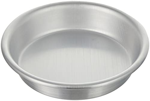 Pentole Agnelli Linea Pasticceria e Pizza Tortiera Conica in Alluminio con Orlo (H 3 cm), Argento, 14 cm
