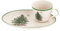 Spode Weihnachtsbaum Christmas Tree Soup and Sandwich Set mehrfarbig