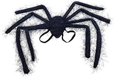 Ladies Mens Black Spider Mini Beast Halloween Animal Wings Fancy Dress Costume Outfit Accessory