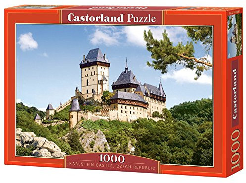 Castor C-101498-1 PUZZLE 1000 TEILE KARLSTEIN CASTLE BURG TSCHESCHICHE REPUBLIK TSCHECHIEN