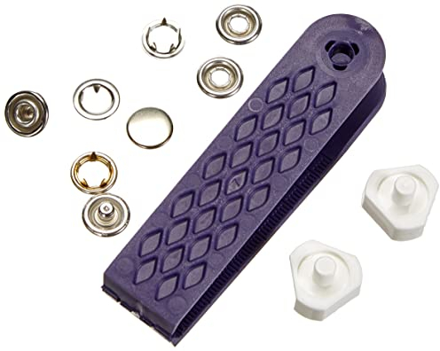 Prym 390120 Nähfrei-Druckknopf Jersey gl. Kappe Messing 10 mm silberfarbig, metal, 12 mm