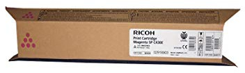 Ricoh 821206 SPC430DN Toner, 24000 Seiten, ISO19798, 360 g, magenta