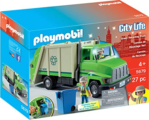 PLAYMOBIL 5679 Camion De Recyclage Vert