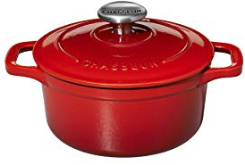 Chasseur 4716 Mini-cocotte, 16 cm, Rubis, 1.4 liters, (intérieur Noir)