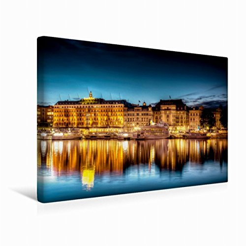 Premium Textil-Leinwand 45 x 30 cm Quer-Format Stockholm, Schweden | Wandbild, HD-Bild auf Keilrahmen, Fertigbild auf hochwertigem Vlies, Leinwanddruck von Peter Roder