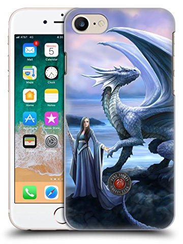 Head Case Designs Offizielle Anne Stokes Neue Horizonte Drachen Freudenschaft Harte Rueckseiten Handyhülle Hülle Huelle kompatibel mit Apple iPhone 7/8 / SE 2020 & 2022