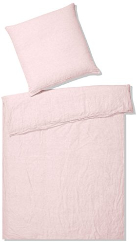 elegante Halbleinen Bettwäsche Breezee Rose