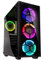 Kolink Observatory RGB Midi-Tower Caja de la computadora - Cuerpo de Acero - Vidrio Templado - Parte Frontal de plástico - Ventana - LED - Negro
