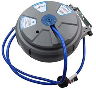 US Pro 15 Meter Wall Mounted Retractable Air Hose Reel 8183