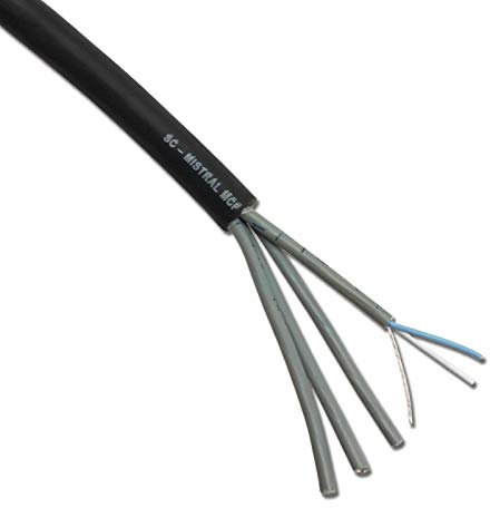 Sommer SC-Mistral Balanced Audio Multicore Cable Snake. 4 Way. 1.5m