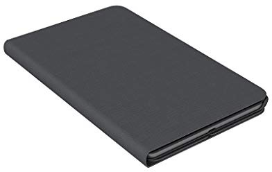 Lenovo Funda Tipo Libro para Tab M8, policarbonato y Material de Microfibra, película Protectora de Poliuretano, ZG38C02862, Color Negro