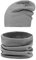 Mikos* Winter Set II Trendige Termo Winter Set Mütze und Loopschal II Schal-Mützen-Kombi Unisex (695) (Grau)