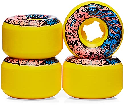Slime Balls Vomit Mini II 97a Skateboard Wheel 54mm Yellow