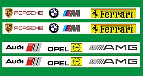 WIM-Slotcar Slotcar Aufkleber für Carrera Universal Servo 132 TANKSTELLE
