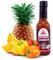 Poppamies Caribbean Hot Fruity Chili Sauce - Sans Gluten Sans Lactose Vegan - Piquant : 5/10-150ml