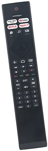 ALLIMITY HR45B-GJ01 Sostituzione del Telecomando per Philips 4K Ultra HD LED TV 43PUS7906/12 50PUS7906/12 43PUS7956/12 50PUS7956/12 43PUS8106/12 50PUS8106/12 55PUS8106/12 43PUS7406/12