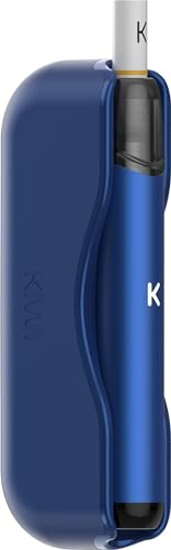 KIWI 1 Starter Kit, Sigaretta Elettronica con Sistema Pod, 400mAh, Powerbank 1450 mAh, 1,8 ml, senza nicotina, no E-Liquid (Navy Blue)
