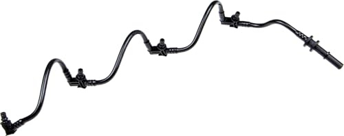 GATES MFL1259 Leckkraftstoff-Schlauch 4389-01259 438901259 4420523 schwarz | Kompatibel mit: OPEL MOVANO B Bus, MOVANO B Kasten, MOVANO B Pritsche/Fahrgestell, VIVARO A Bus, VIVARO A Kasten