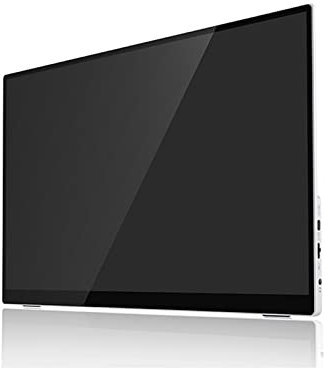 TOMYEUS Portable Monitor 1080P Portable Monitor 13.3'' HDR FHD IPS Touchable Computer Display With USB-C HDMI Desktop Stand For Xbox PS4 Switch Laptop PC Phone Monitor (Color : Black)