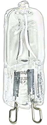 Lampada Alogena Durevole Resistente Alle Alte Temperature Della Luce Del Forno G9 Per I Ventilatori Dei Forni Dei Frigoriferi 40W 500℃ Lampadina A Spillo,40W 220V,2 Pz