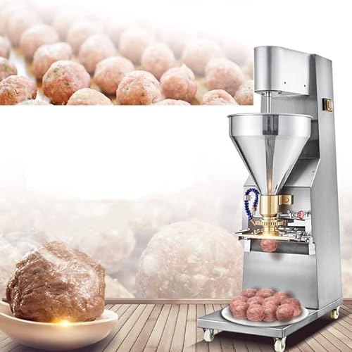 Fleischbällchen-Hersteller, kommerzielle automatische Fleischbällchen-Formmaschine, elektrisches Werkzeug zur Herstellung von Fisch-Rind-Schweinefleisch-Bällchen mit 18/20/22/26/30 mm-Modellen