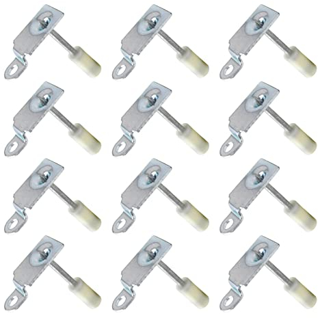 Chiodo per Soffitto 100 Pezzi, Strumento di Fissaggio a Parete per Chiodi in Acciaio per Condotti per Cavi a Soffitto in Cemento Dispositivo di (Chiodo a gancio 25 mm /