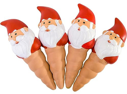 Tonkegel Bewässerung 4er Set Bewässerungskugel Pflanzen Automatisch Bewässerungssystem Topfpflanzen Bewässerungshilfe Außenpflanzen Accessoire Balkon Zimmerpflanzen selbstbewässernde Pflanzenspender