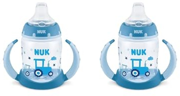 NUK Tasse d'apprentissage (2 pièces (lot de 1), tracteur), neutre