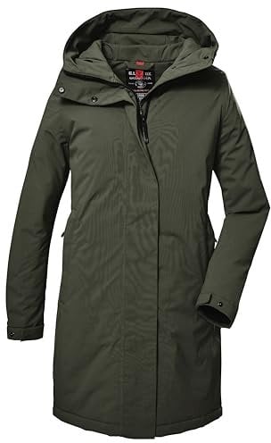 G.I.G.A. DX Femme Parka fonctionnelle/Parka avec capuche GW 73 WMN PRK, oliv, 42, 42931-000
