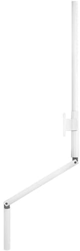 Manivela completa blanca para persiana enrollable – Longitud 1000 mm – Blanco – Diámetro 12 mm – Kit manivela barra y mango – Geiger – Fabricación Alemania – Ventana con persiana enrollable manual