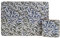 BWG Lot de 4 sets de table et dessous de verre � couverture rigide - Motif branche de saule