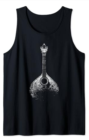 Portugiesische Gitarre-Fado-Musik-Portugal Tank Top