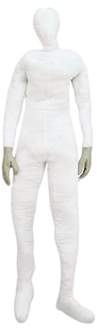 Dtaigou Halloween posierendes menschliches Modell, lebensgroßes bewegliches menschliches Modell, Weich gefüllte, biegsame Schaufensterpuppe 6 Fuß, Halloween-Dekoration, saisonales Dekorationszubehör